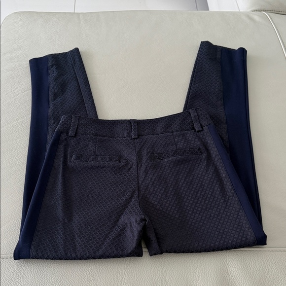 Cache Navy Textured Pants - Picture 7 of 9